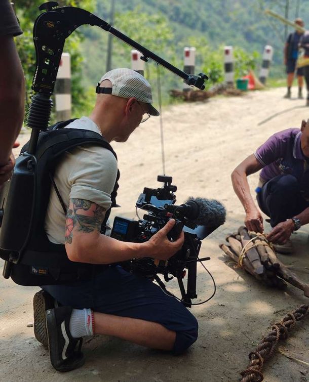 jan-filming-honey-hunting
